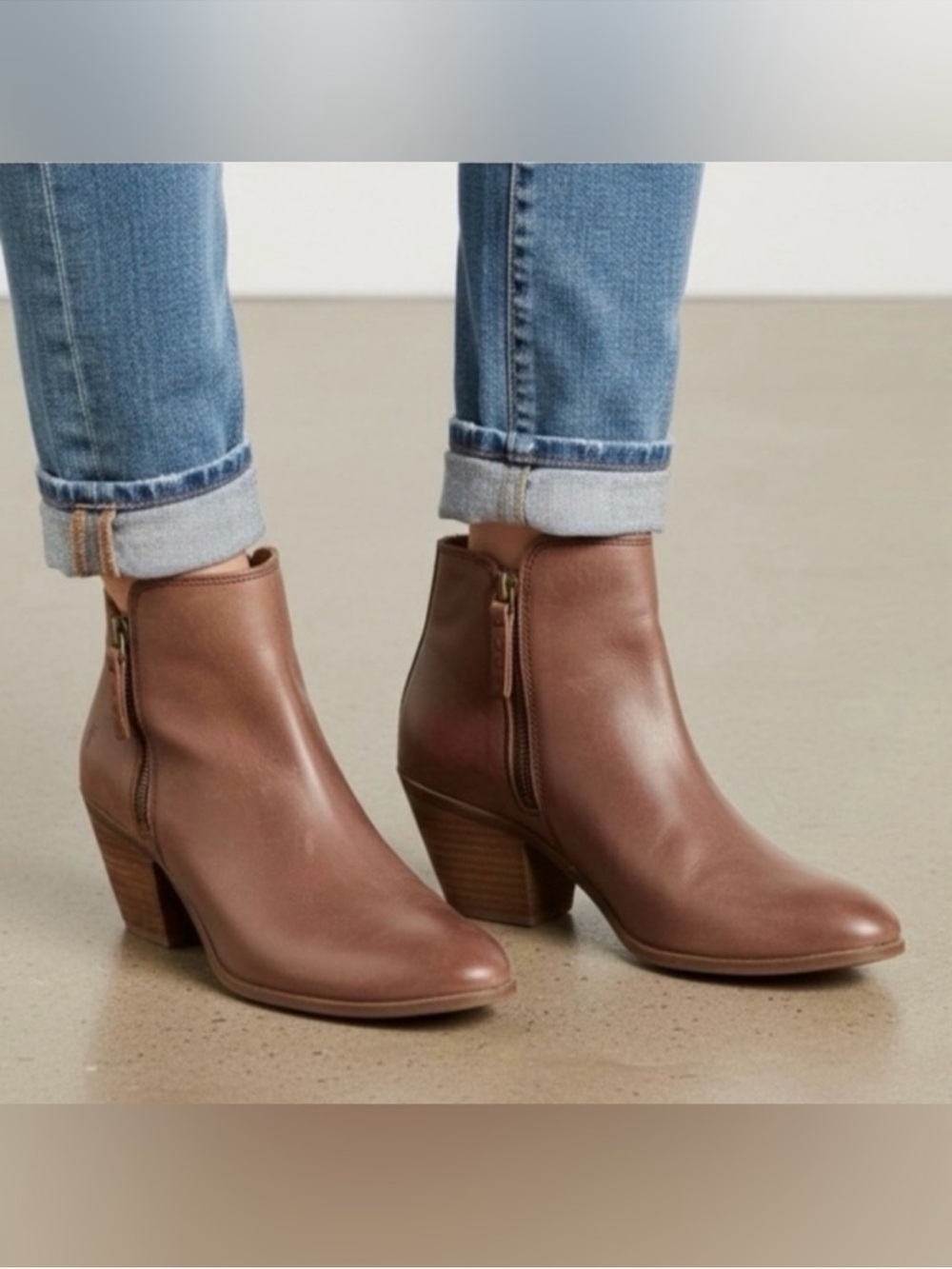 Frye NEW women’s Judith Double Zip Ankle Heel Boots Booties 10